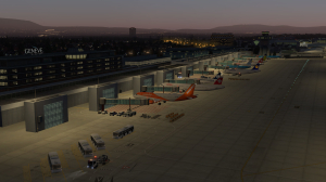 X-Plane 11 - Add-on: Aerosoft - Airport Genf 18