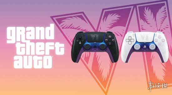 《GTA6》白色限定DualSense手柄 商品包装图片流出!