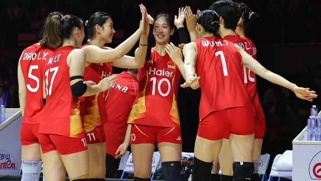 亚洲女排锦标赛:中国3